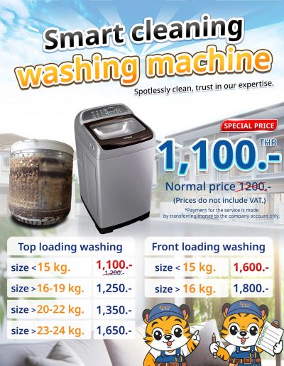 Smart Cleaning Washing machine.